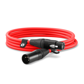 RØDE XLR CABLE RED 3 Metres
