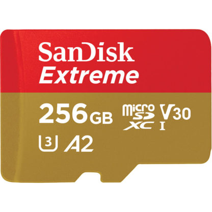 SANDISK MicroSDXC Extreme 256GB Adapter
