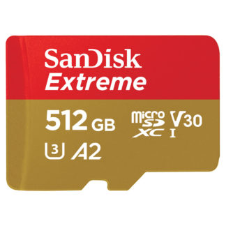 SANDISK MicroSDXC Extreme 512GB Adapter