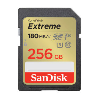 SANDISK SDXC Extreme 256GB 180MB