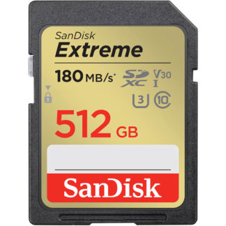 SANDISK SDXC Extreme 512GB 180MB