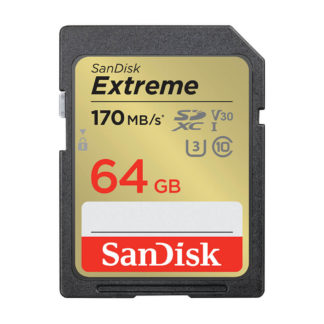 SANDISK SDXC Extreme 64GB 170MB