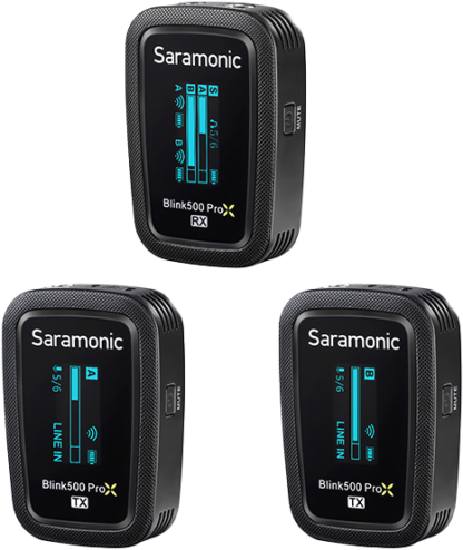 Saramonic Blink 500 ProX B2 (2.4GHz wireless w/3.5mm)