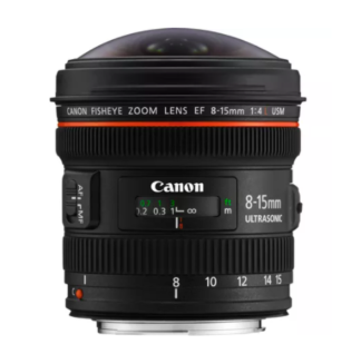 Canon LENS EF8-15MM F4L USM FISHEYE