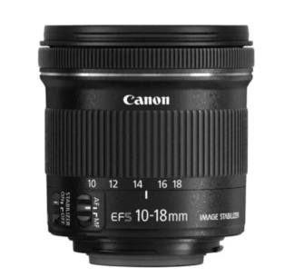 Canon LENS EF-S10-18MM F4.5-5.6 IS STM