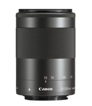 Canon LENS EF-M55-200MM F4.5-6.3 IS STM BK