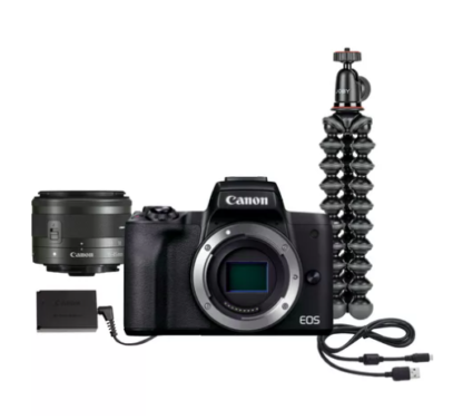 Canon D.CAM M50 MARK II BK 1545S+USB+TRIPOD ECOM