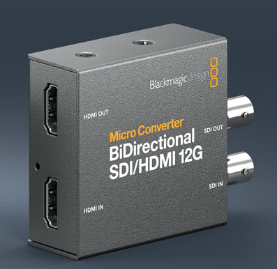 maleta Salón India Blackmagic Micro Converter BiDirect SDI/HDMI 12G PSU - Mediability