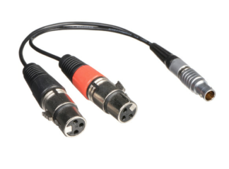 Atomos Lemo to XLR Breakout cable (input only)