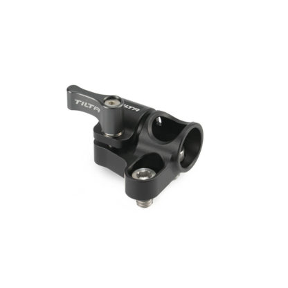 TILTA 15mm Rod Holder to Dual 1/4"-20 Adapter Black