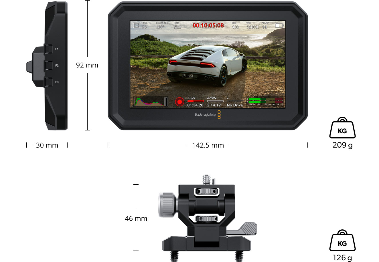 Blackmagic PYXIS Monitor Kit - Bilde 3