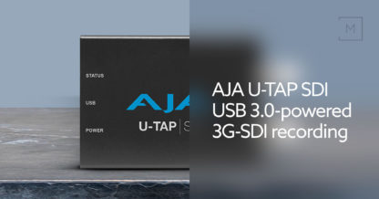 AJA U-TAP SDI USB 3.0-drevet 3G-SDI opptak