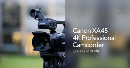Canon XA45 4K profesjonelt videokamera (3G-SDI og HDMI)